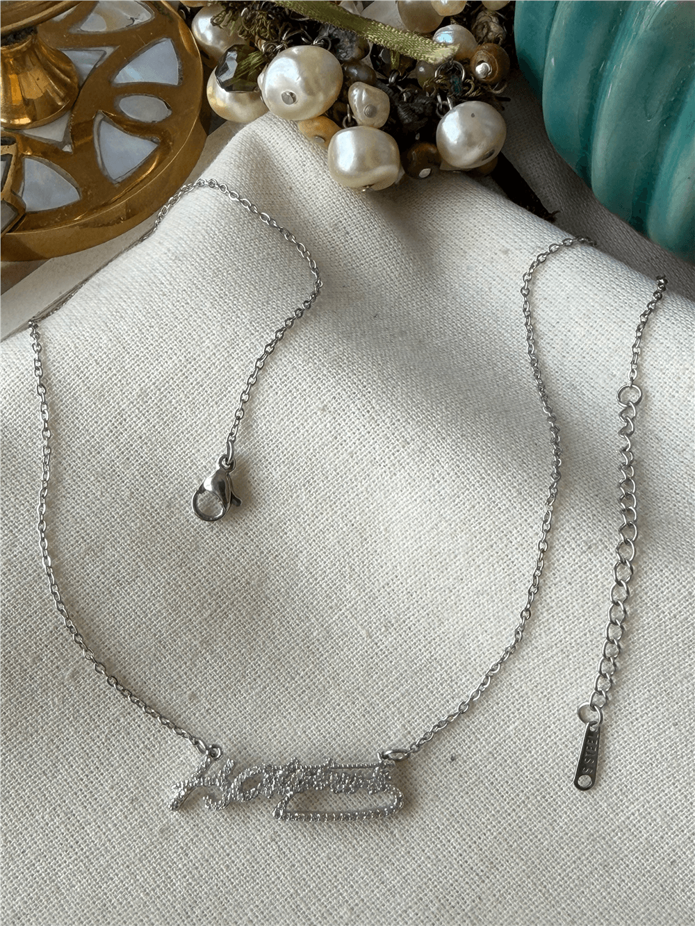 Çelik Taşlı K. Atatürk Kolye