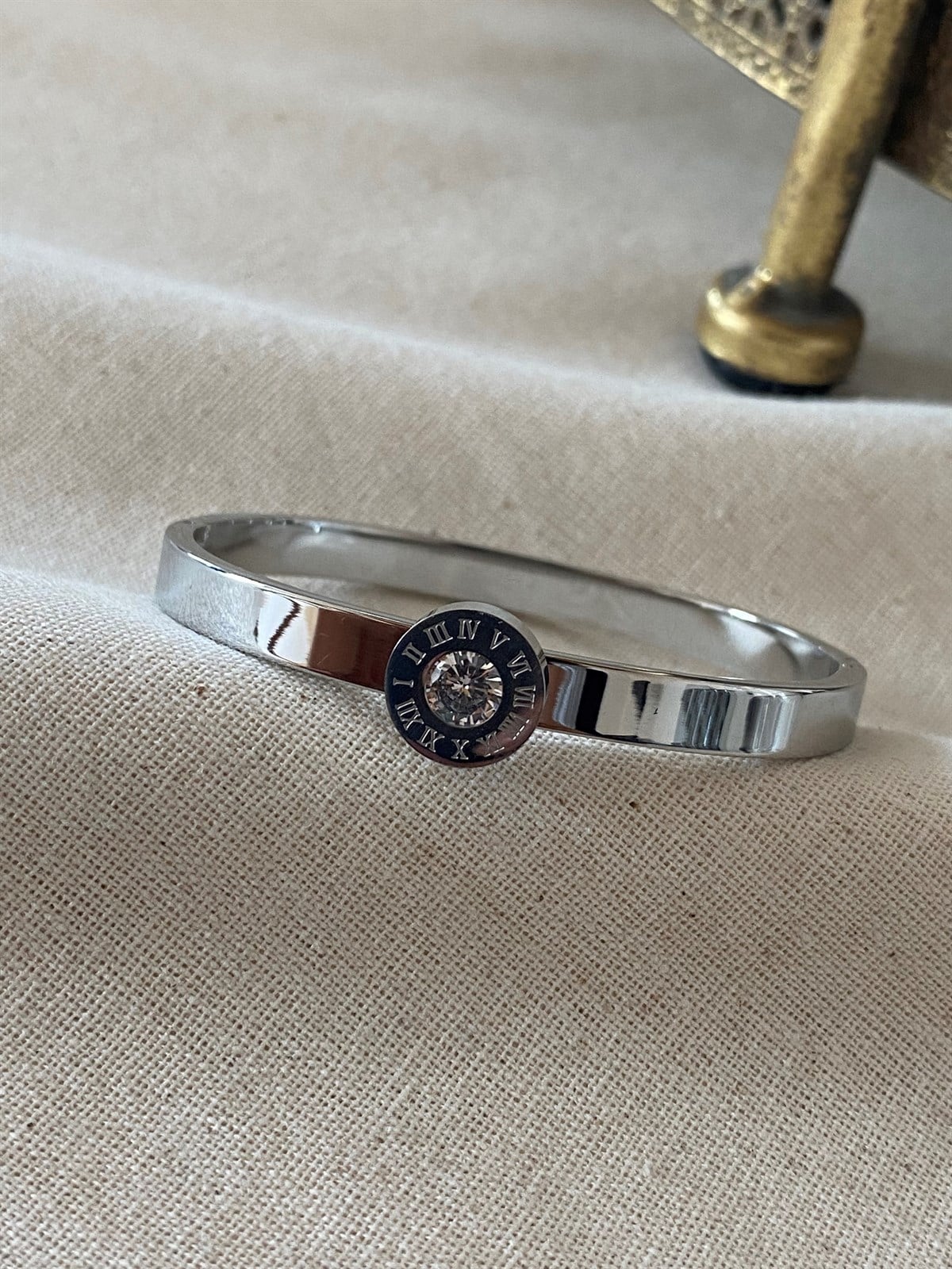 Çelik Tek Taş Kelepçe