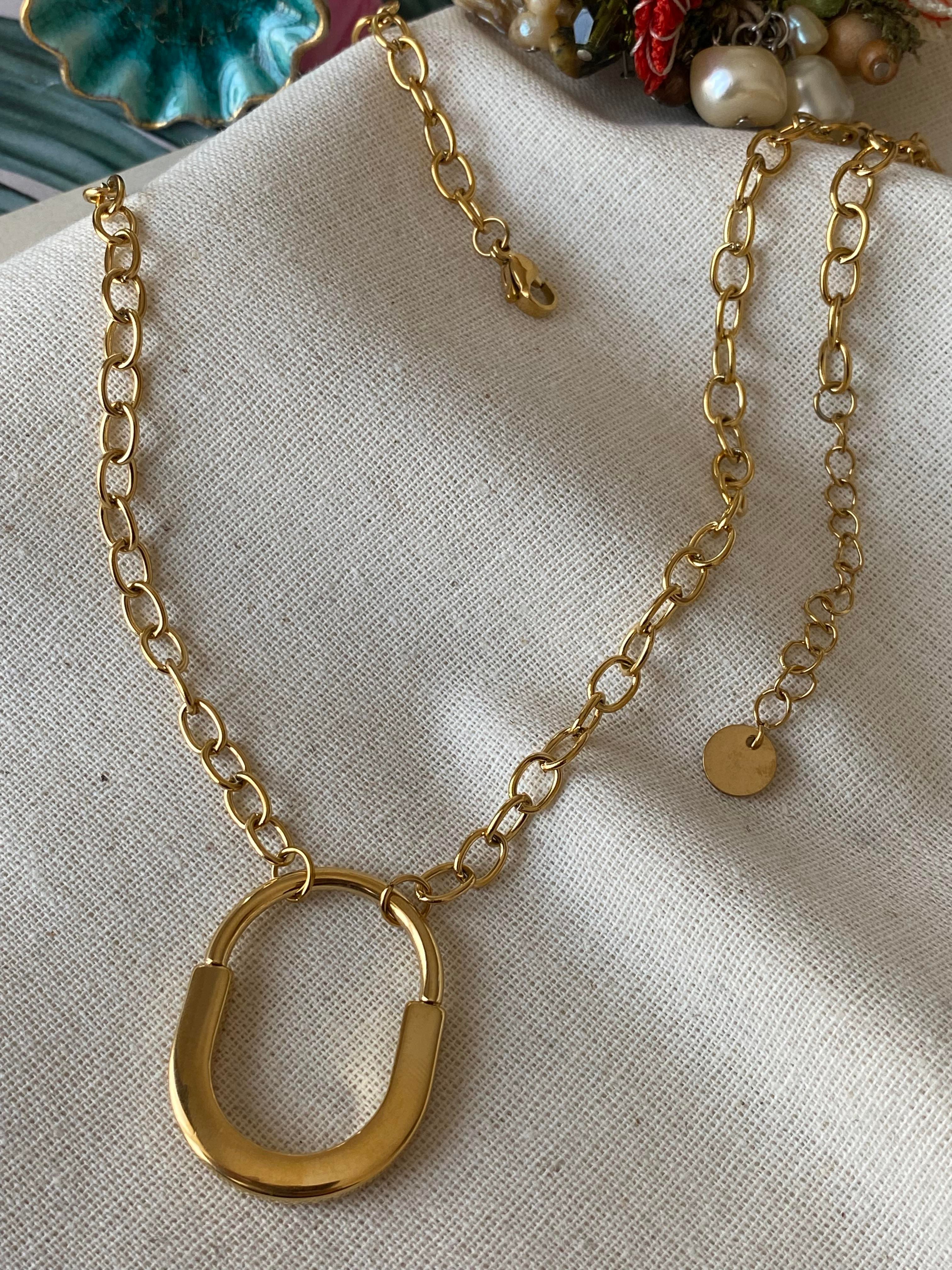 Çelik Tffny Lock Kolye