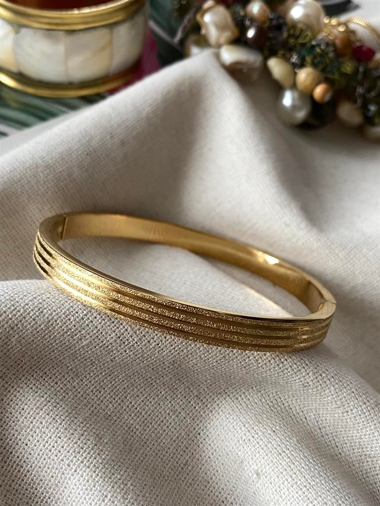 Çelik Üç Çizgili Kelepçe