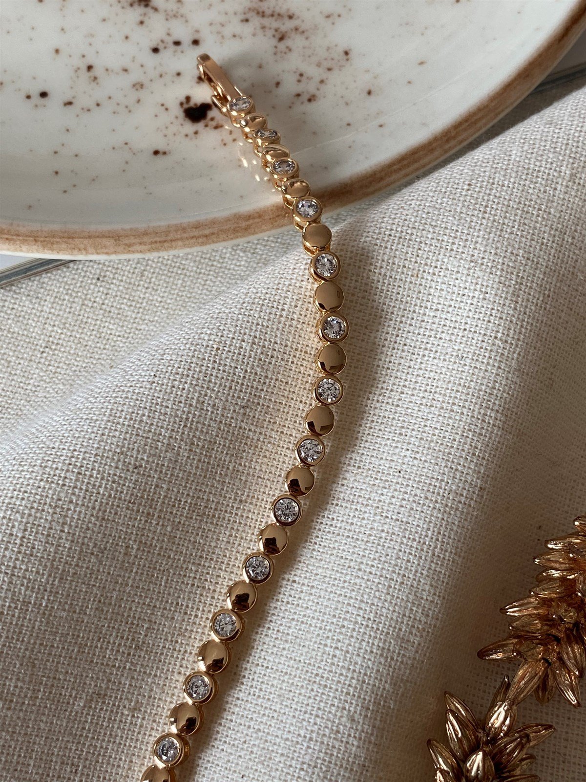 Çelik XUP Bigg Taşlı  Bileklik