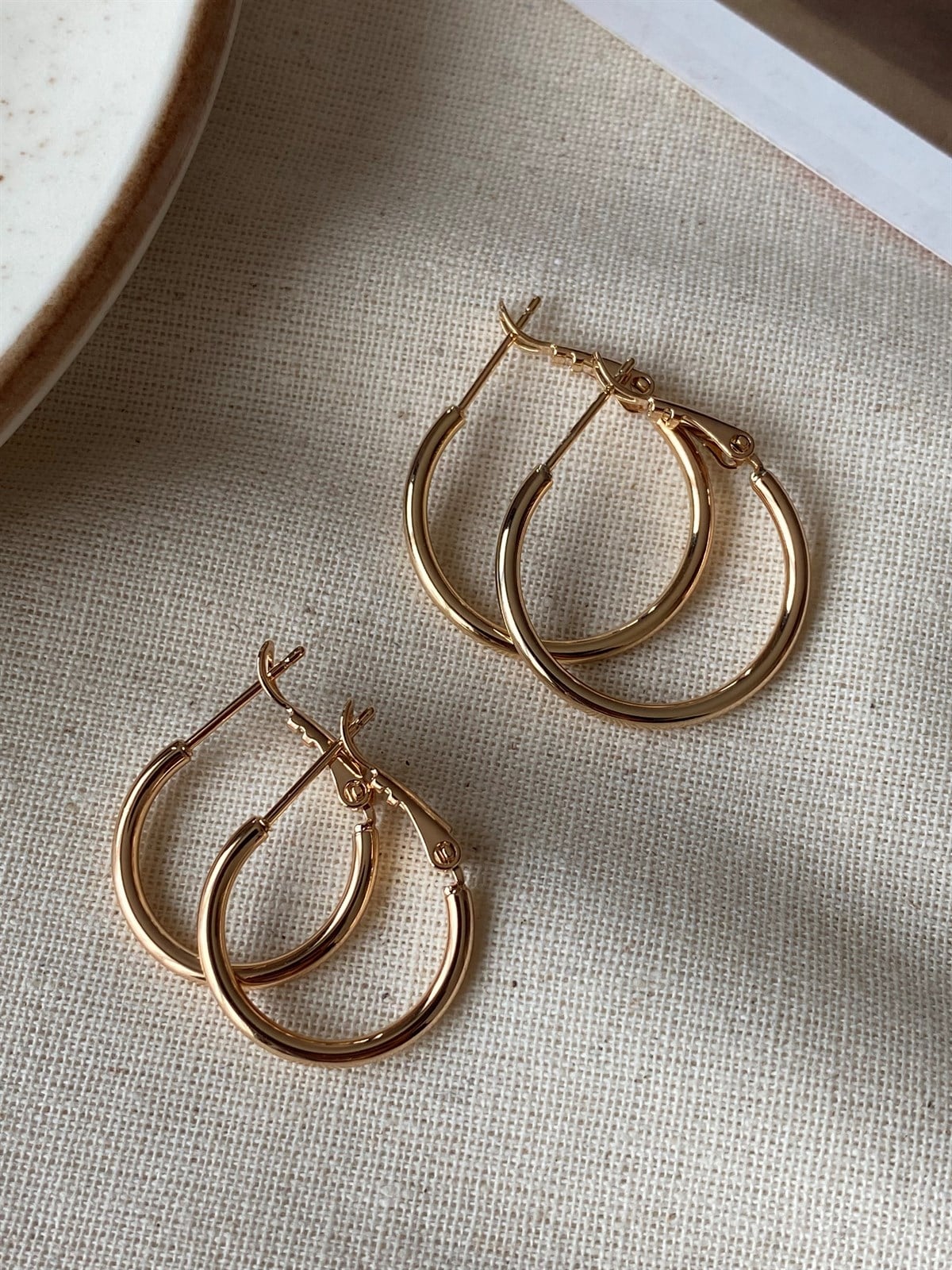 Çelik Xup Halka Küpe