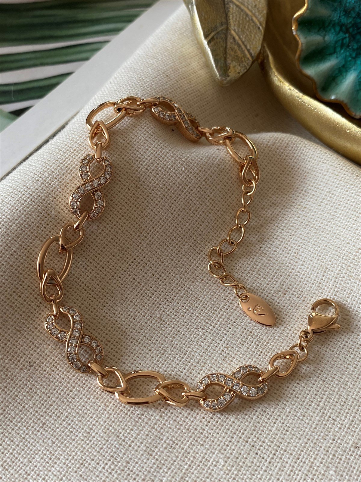 Çelik XUP Sonsuzluk Bileklik