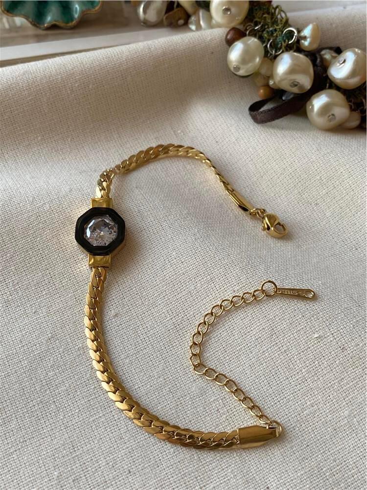 Çelik Yassı Örme Şikel Bileklik