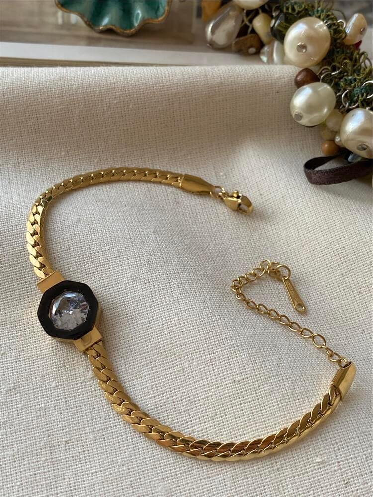 Çelik Yassı Örme Şikel Bileklik