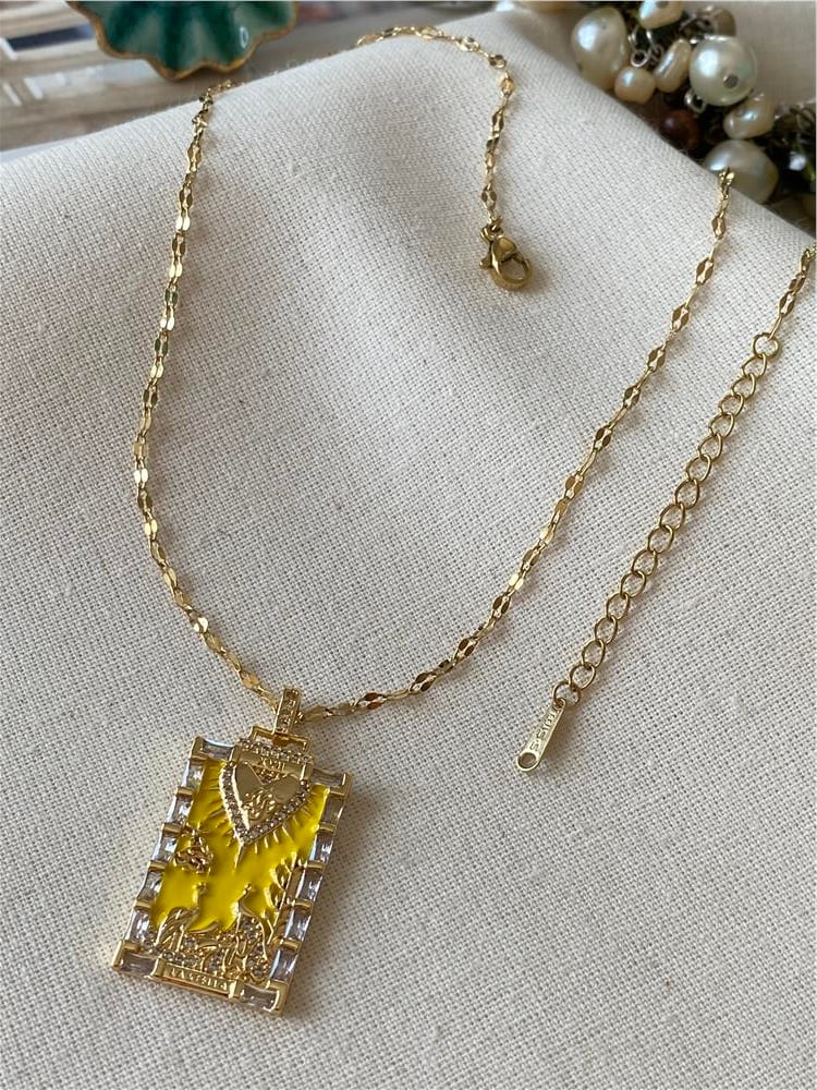 Çelik Yellow La Stella Kolye