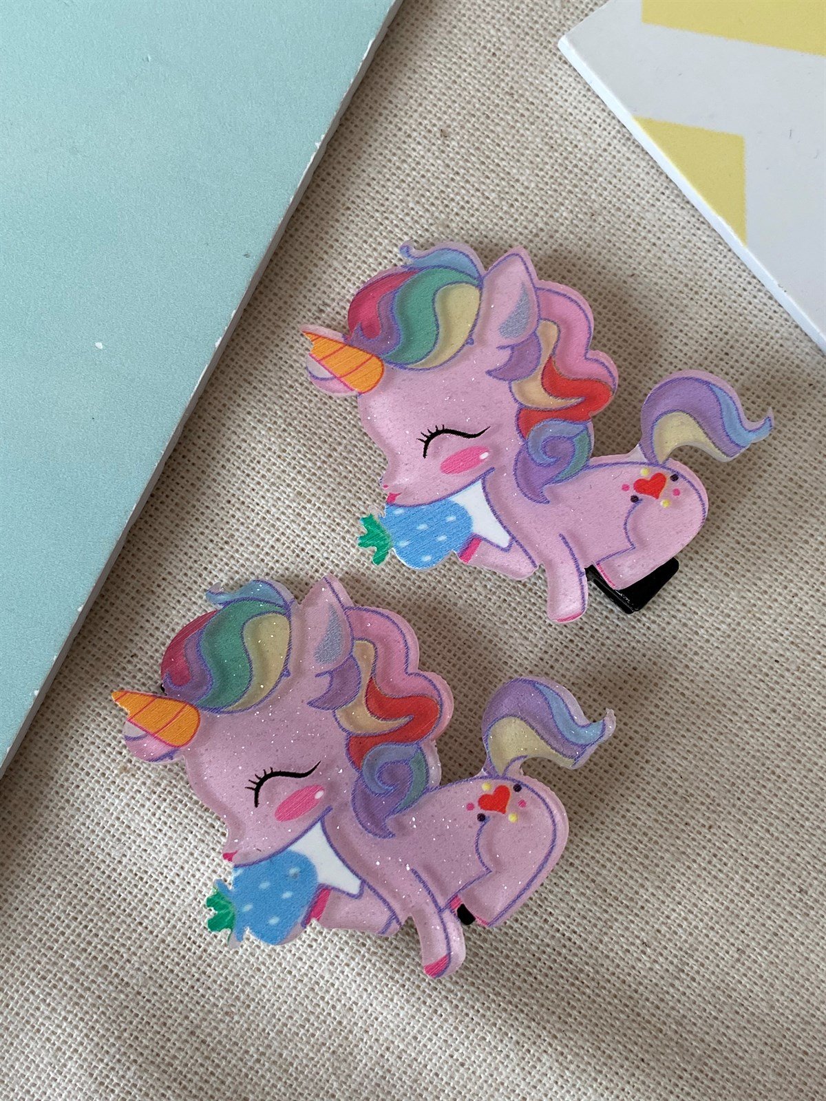 Çilek Unicorn Toka 