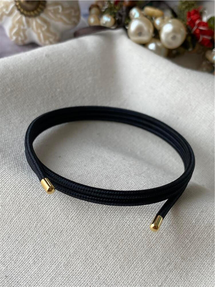 Çok Amaçlı Mıknatıslı Siyah Bileklik