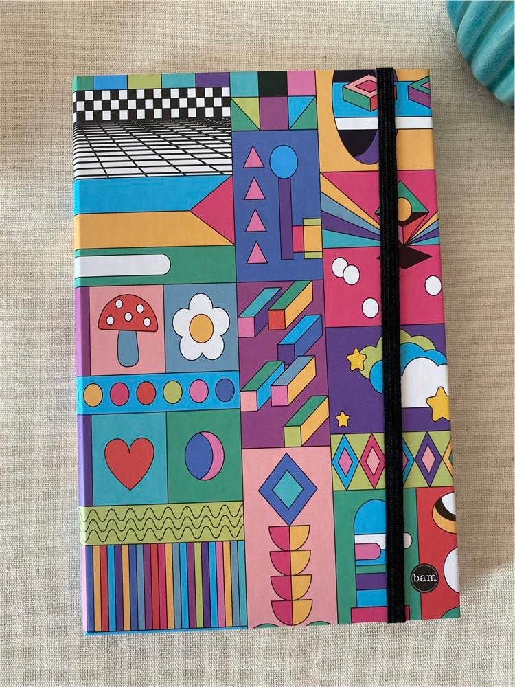 Colors&Shapes Sert Kapak Defter