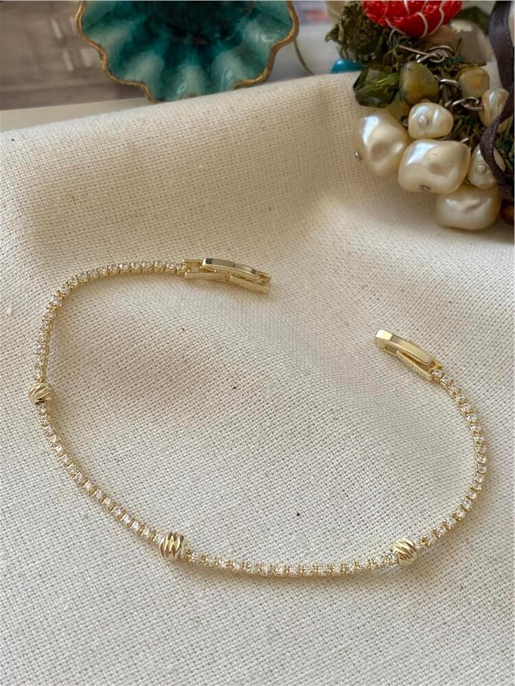 Desenli Dorika Detaylı Suyolu Bileklik