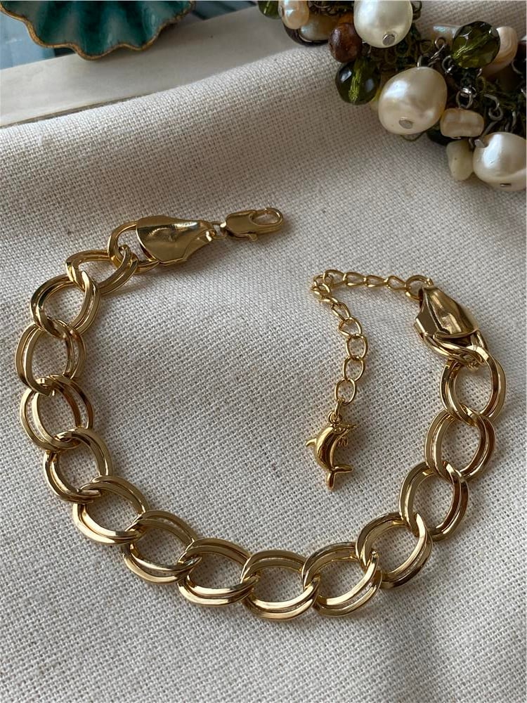 Double Chain Bileklik