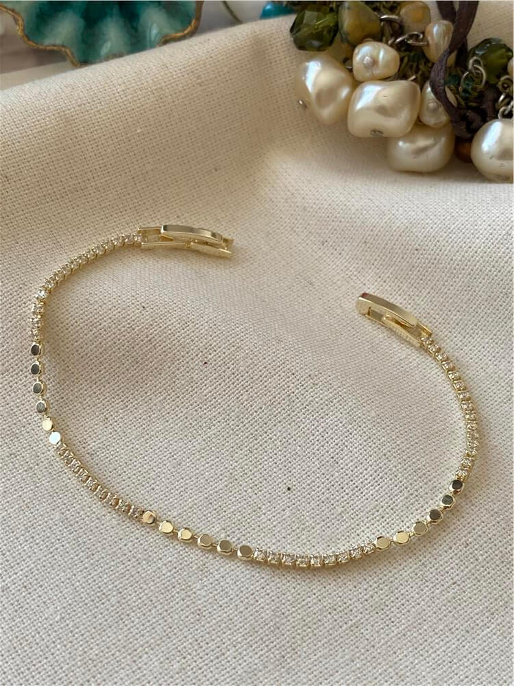 Ezme Detaylı Suyolu Bileklik