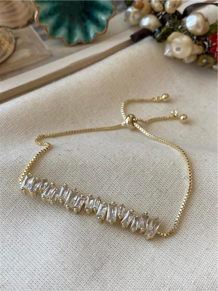 Gold Baget Tasarım Asansör Bileklik