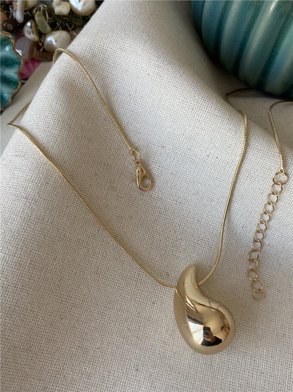 Gold Bubble Kolye