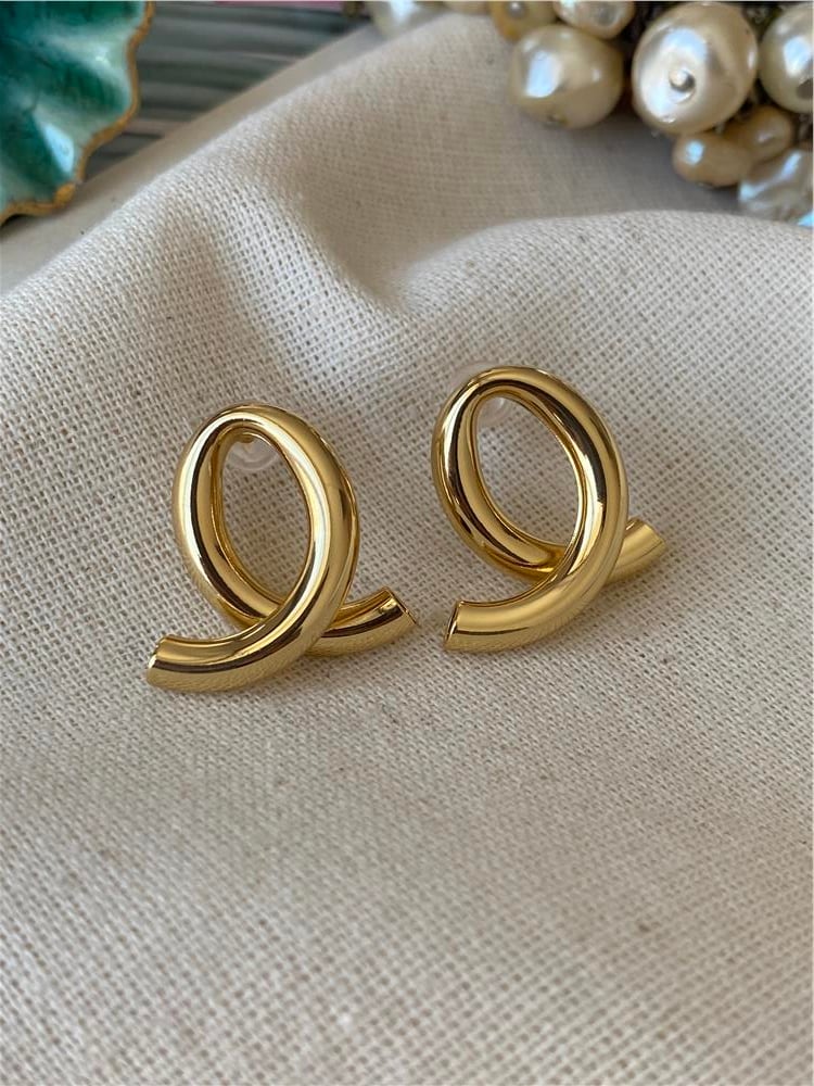 Gold Döngü Küpe