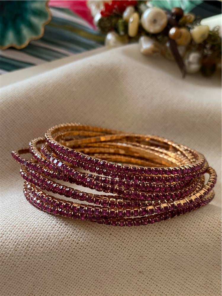 Gold Mürdüm Esnek Suyolu Bileklik