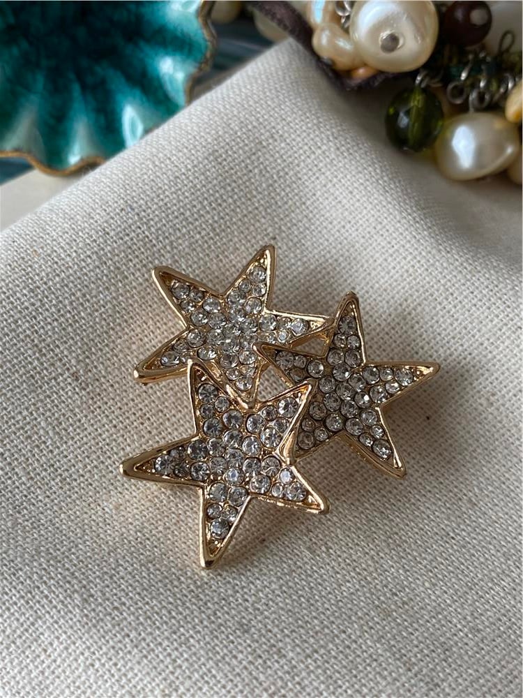 Gold Stars Broş