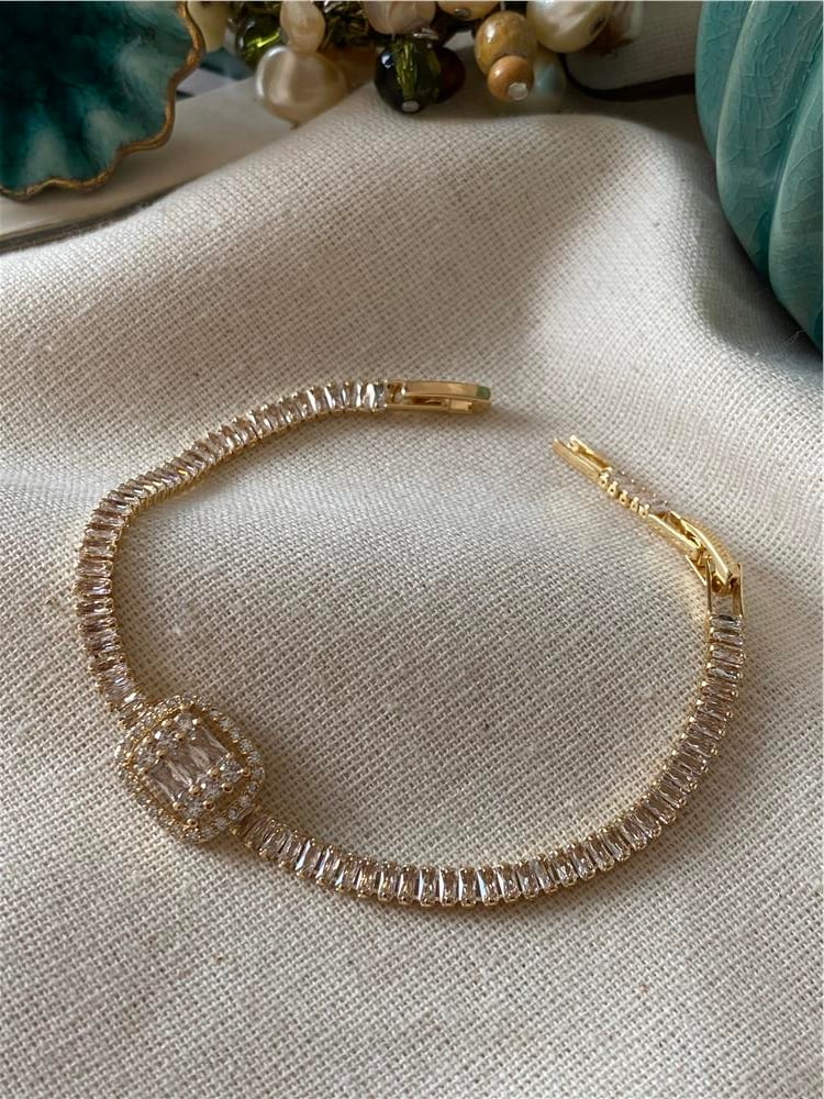 Gold Zen Baget Suyolu Bileklik