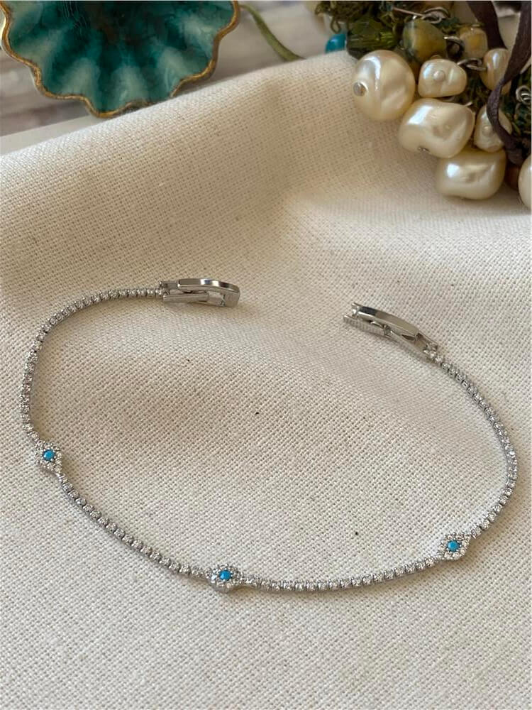 Göz Detaylı Suyolu Bileklik