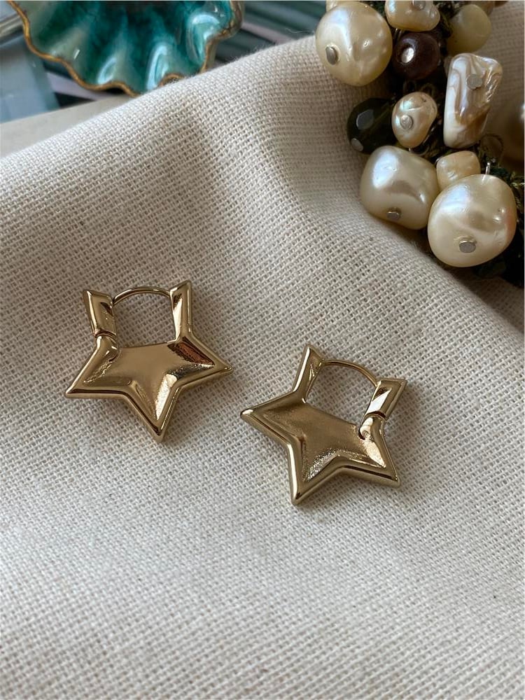 Half Star Küpe