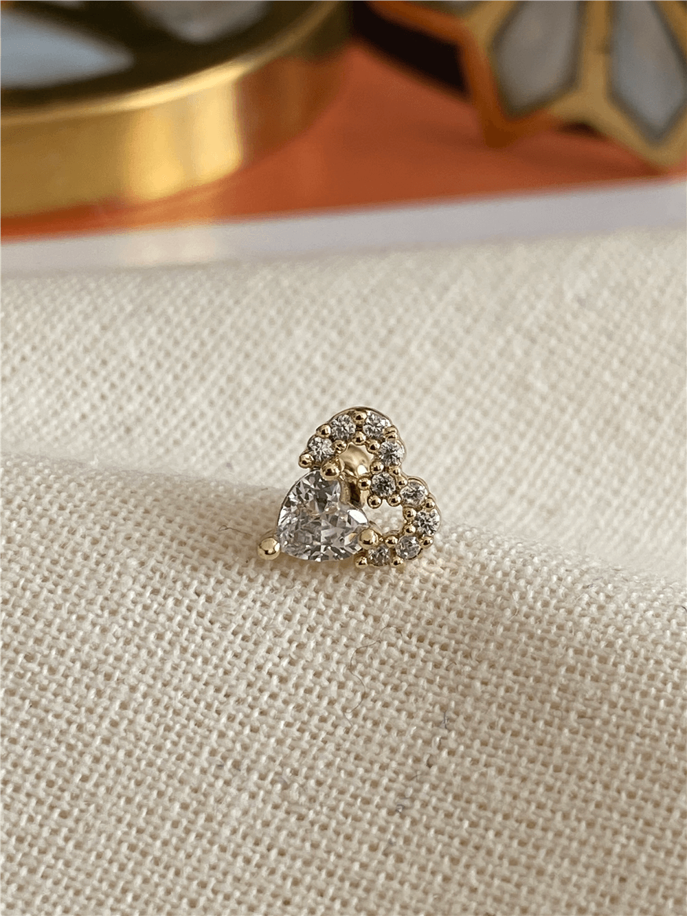 Heart Design Piercing