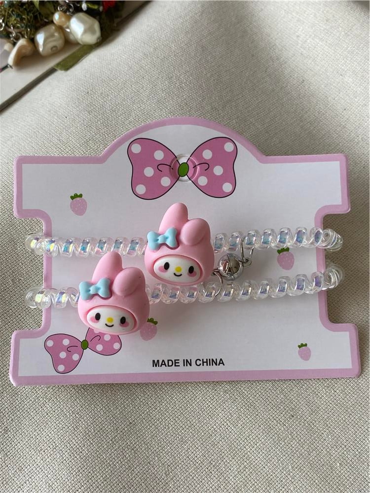 İkili Bunny Kordon Toka