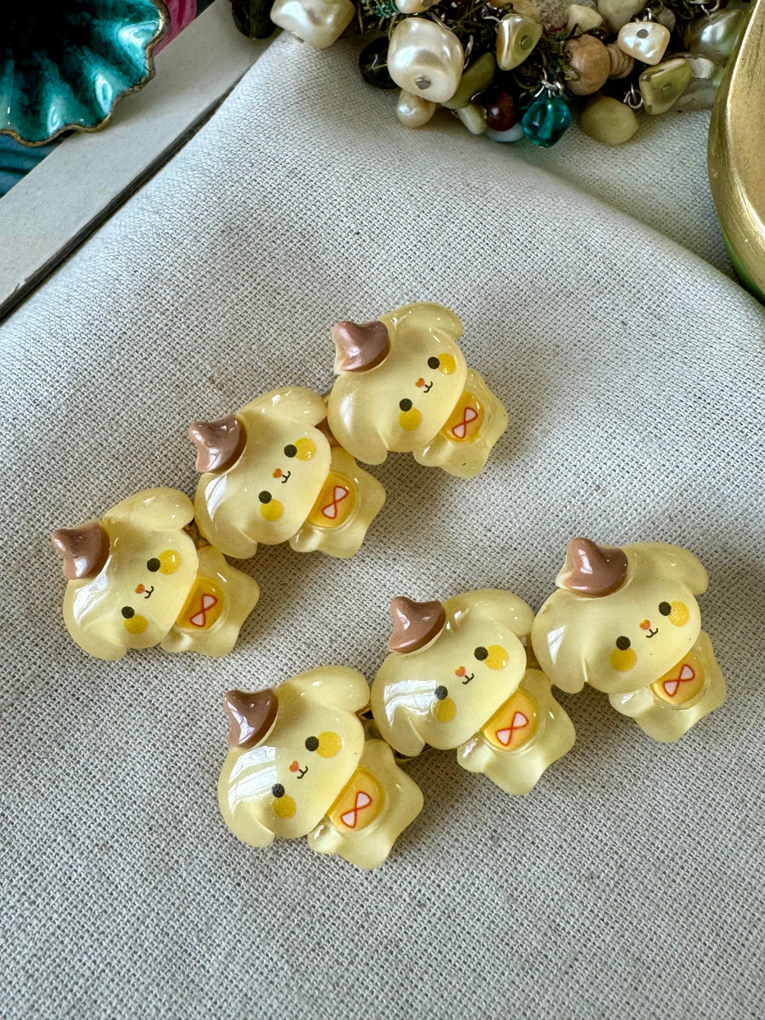 İkili Sarı Bear Toka 