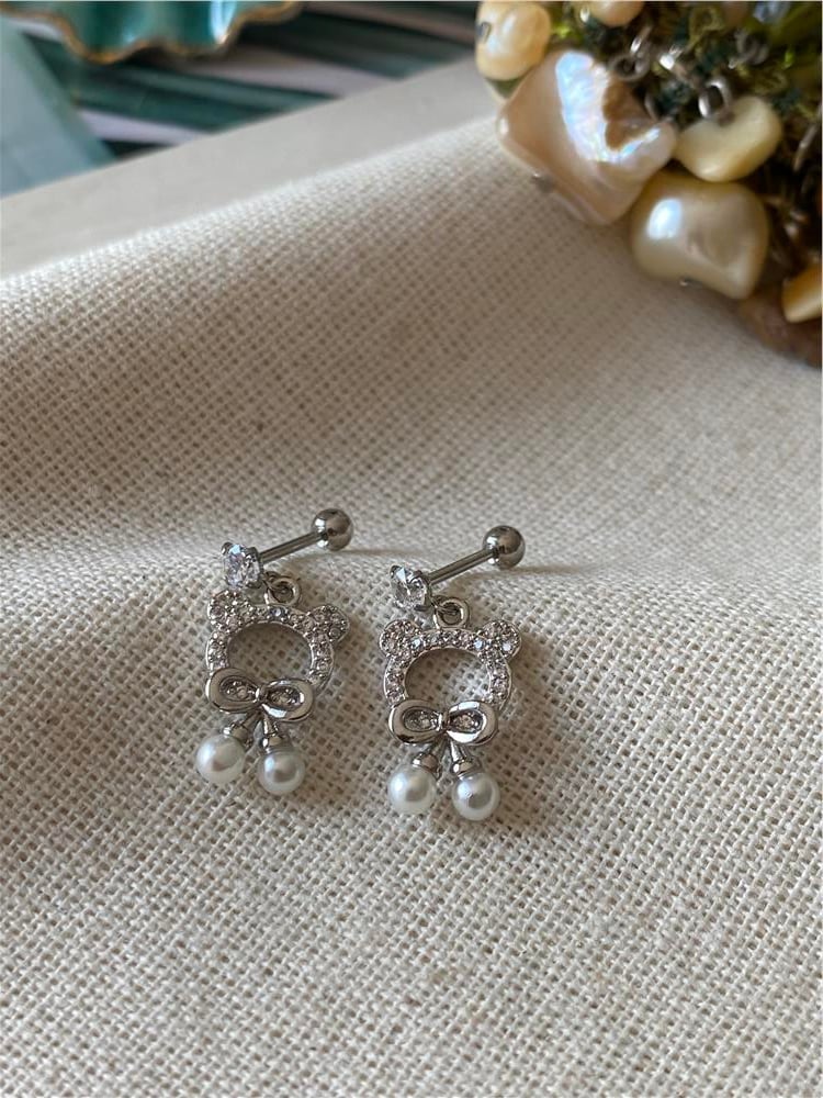 İncili Fiyonk Bear Piercing