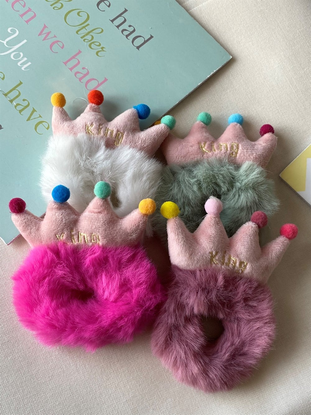 King Peluş Lastik Toka