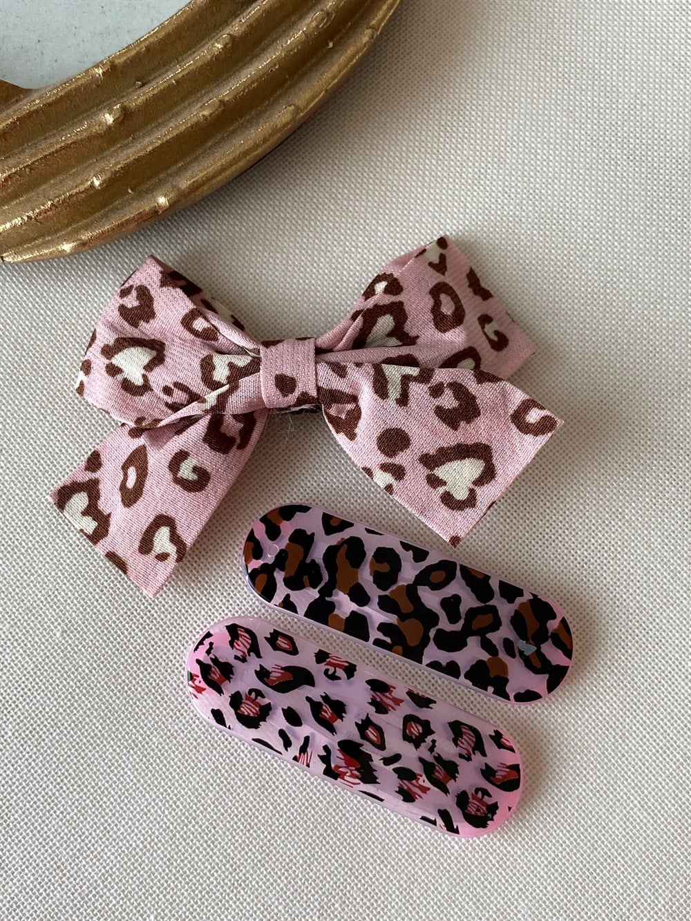 Leopar Toka Seti Pembe 