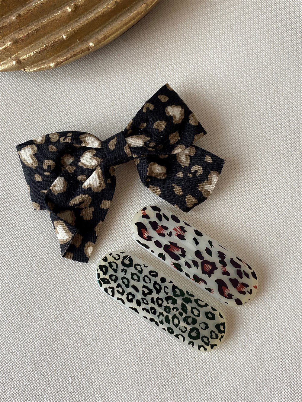 Leopar Toka Seti Siyah