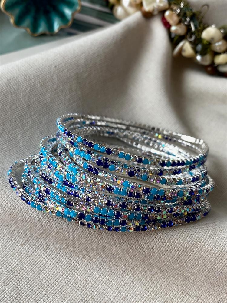 Ligt Blue Esnek Suyolu Bileklik