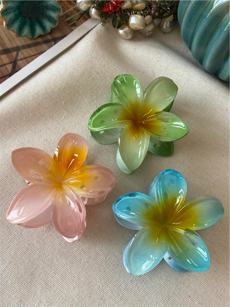 Lotus Çiçek Toka 6 cm