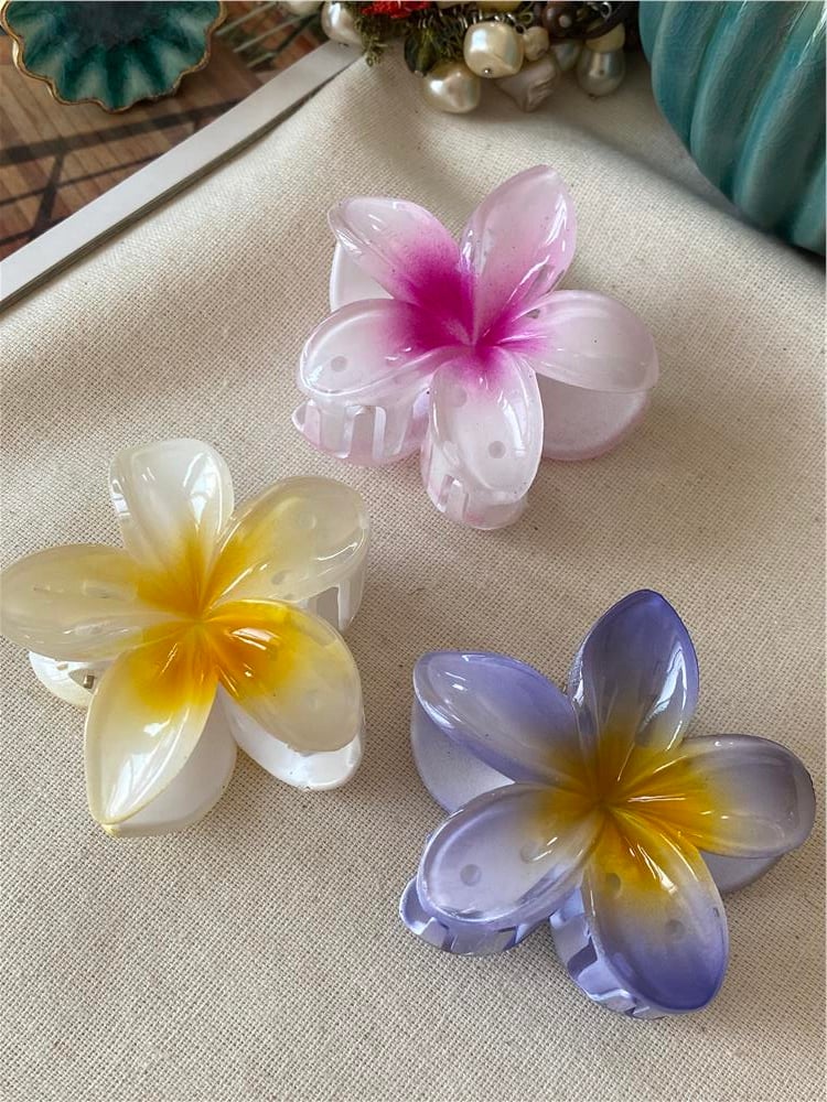 Lotus Çiçek Toka 6 cm