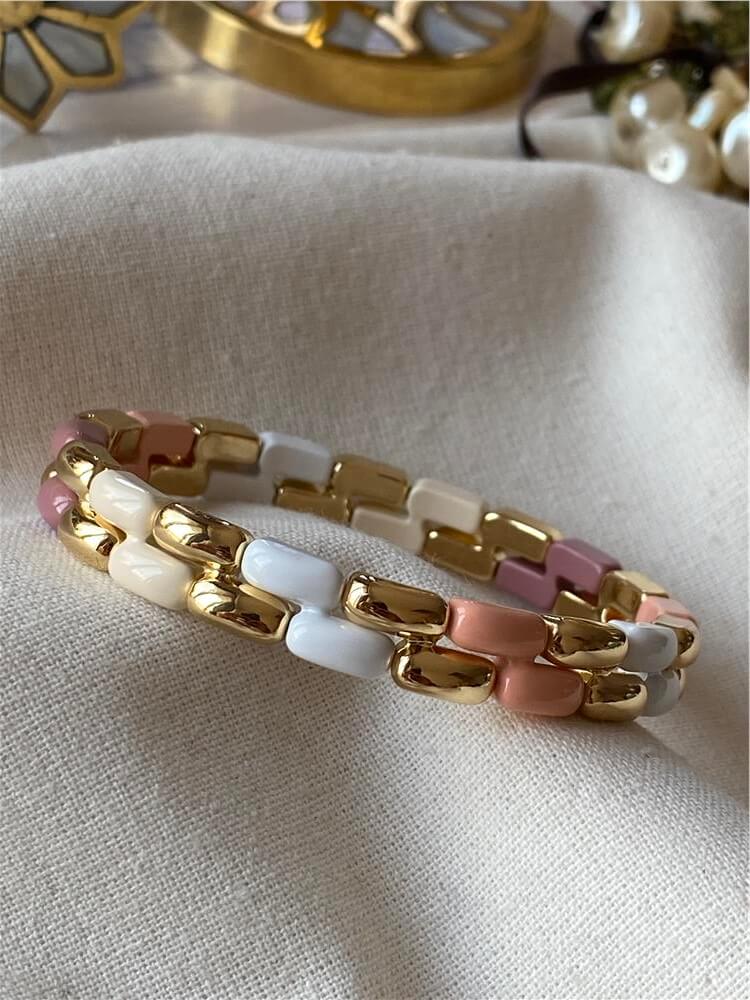 Nude Z Model Porselen Esnek Bileklik