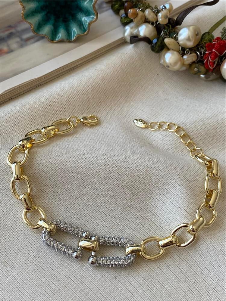 Özel Seri 14K Silver Tffny Charmlı Bileklik