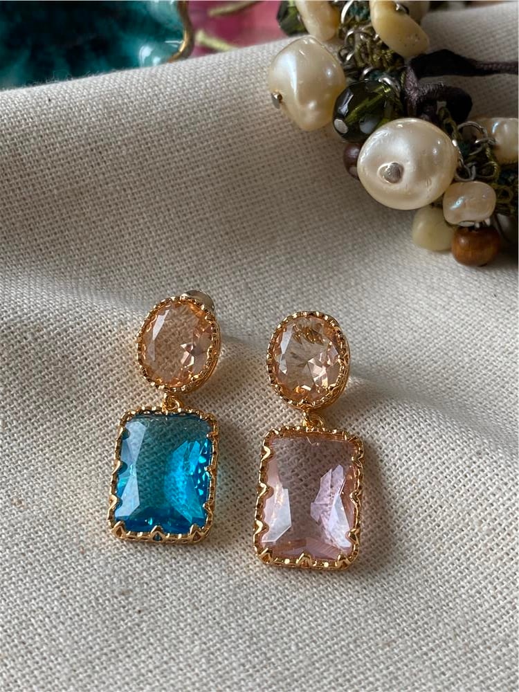 Özel Seri Gold Pastel Küpe
