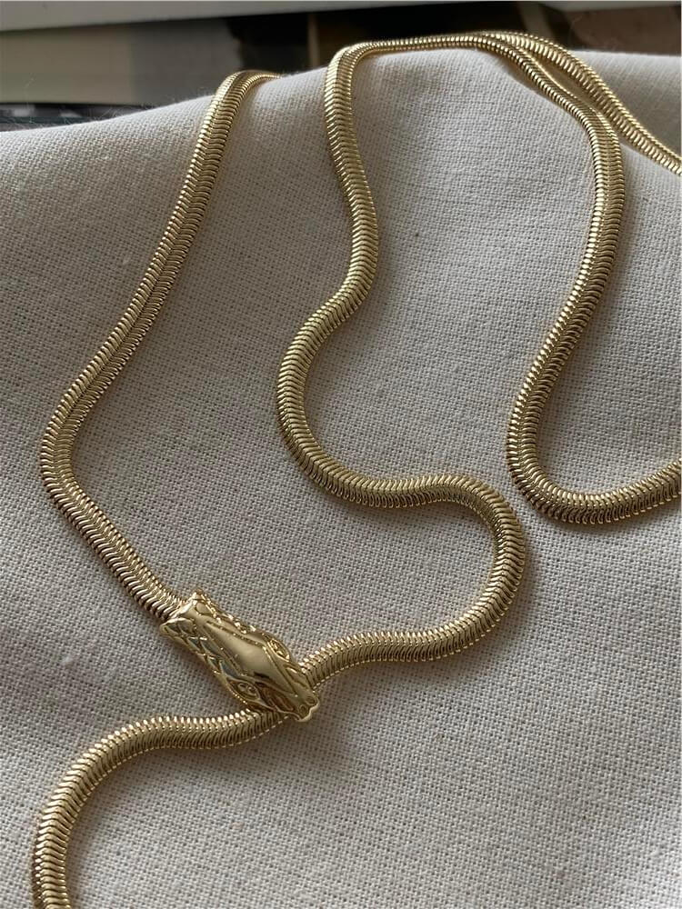 Özel Seri Sarmal Snake Kolye