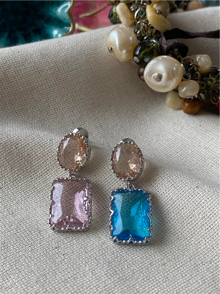 Özel Seri Silver Pastel Küpe