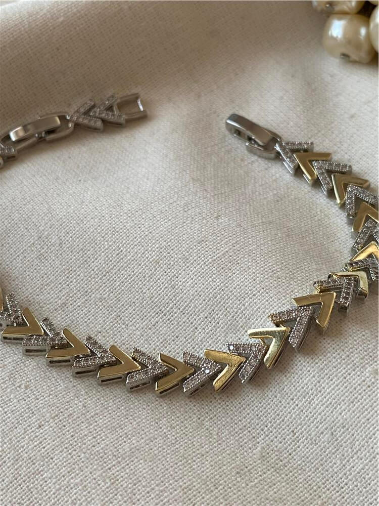 Özel Seri Taşlı Mix Arrow Bileklik