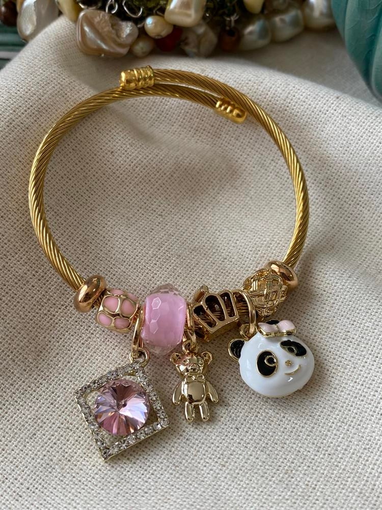 Panda Charmlı Bileklik