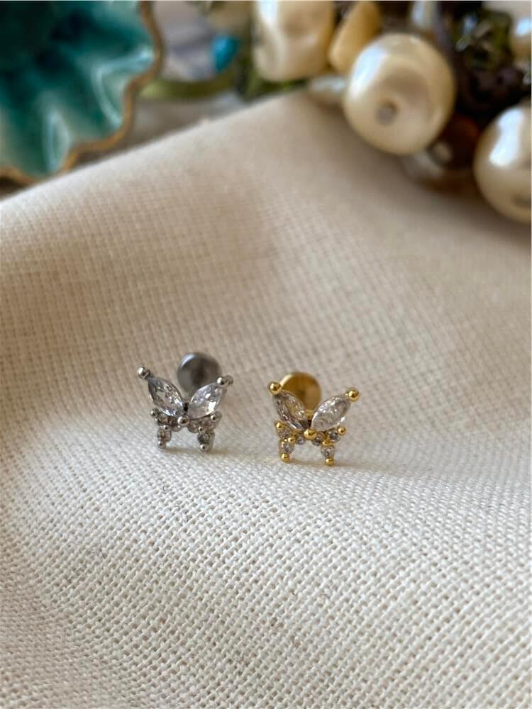 Parlak Kelebek Piercing