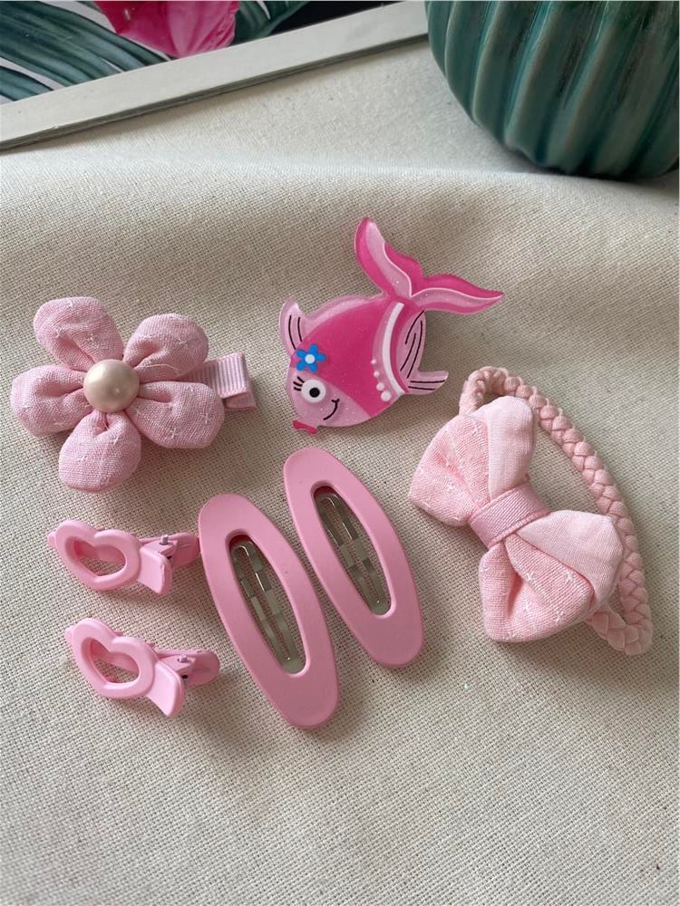 Pembe Balık Toka Seti