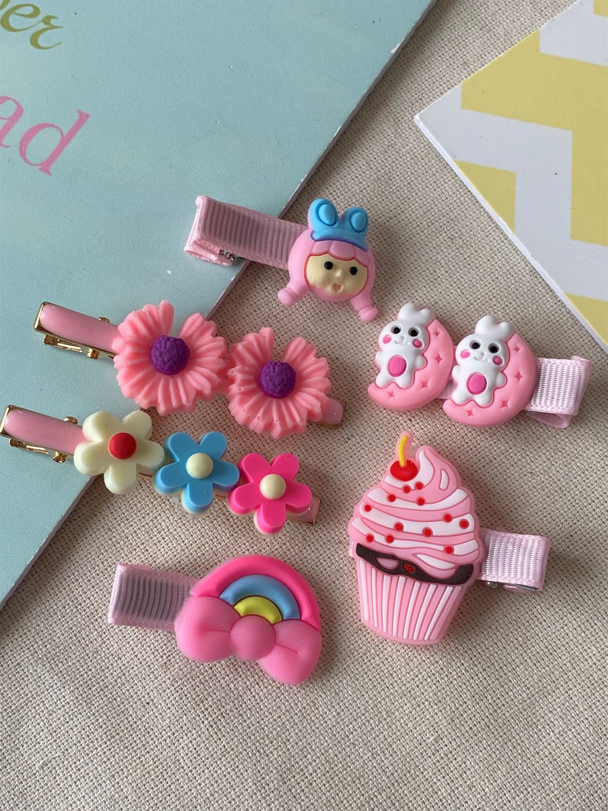 Pembe Cupcake Toka Seti