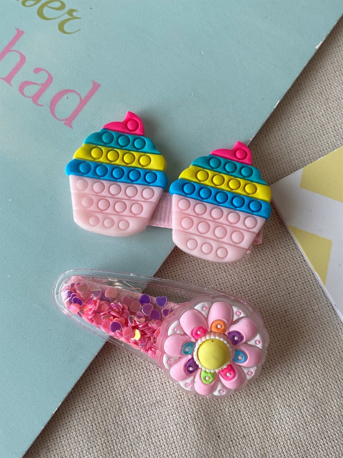 Renkli Cupcake Toka Set