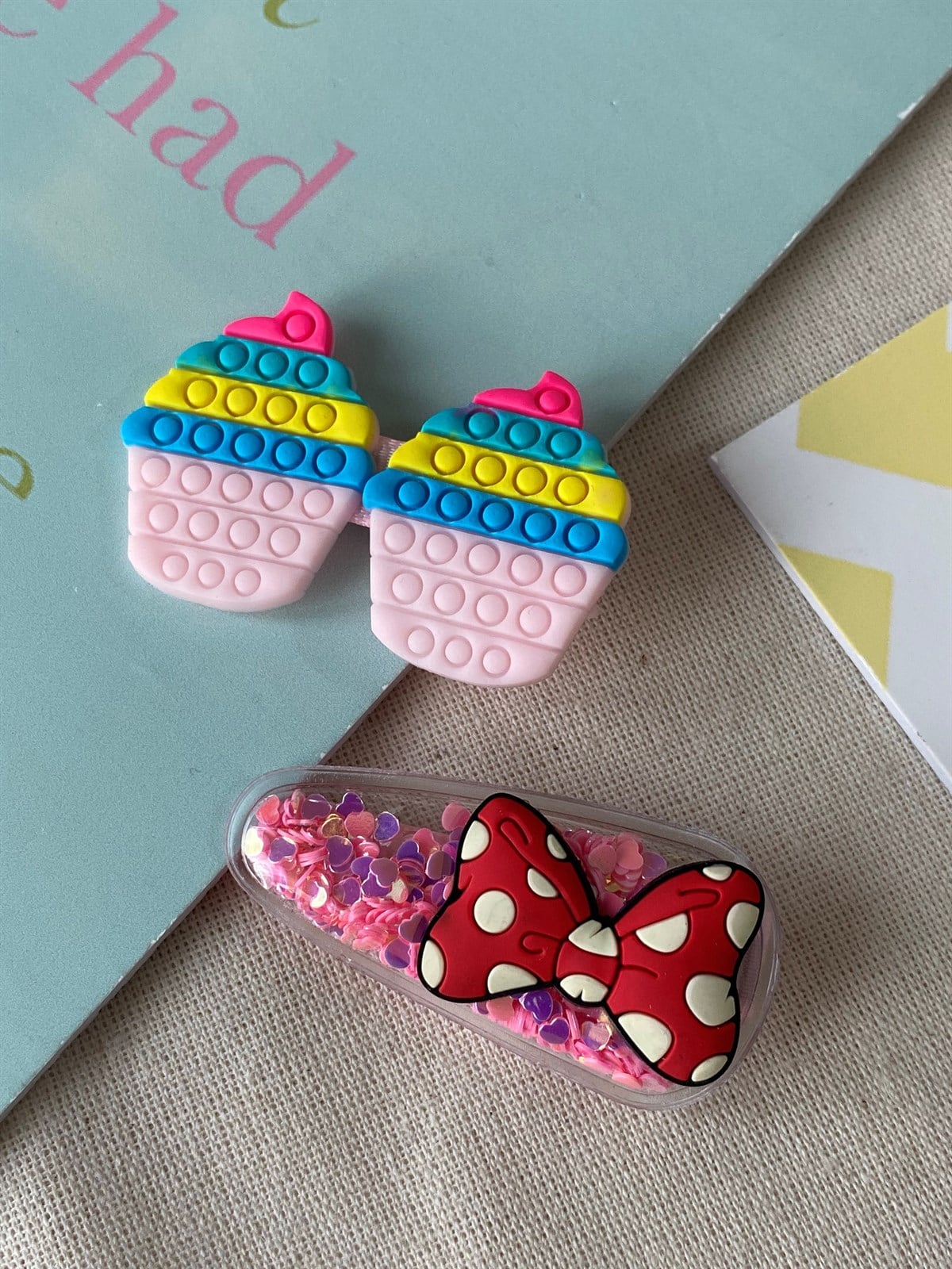 Renkli Cupcake Toka Set