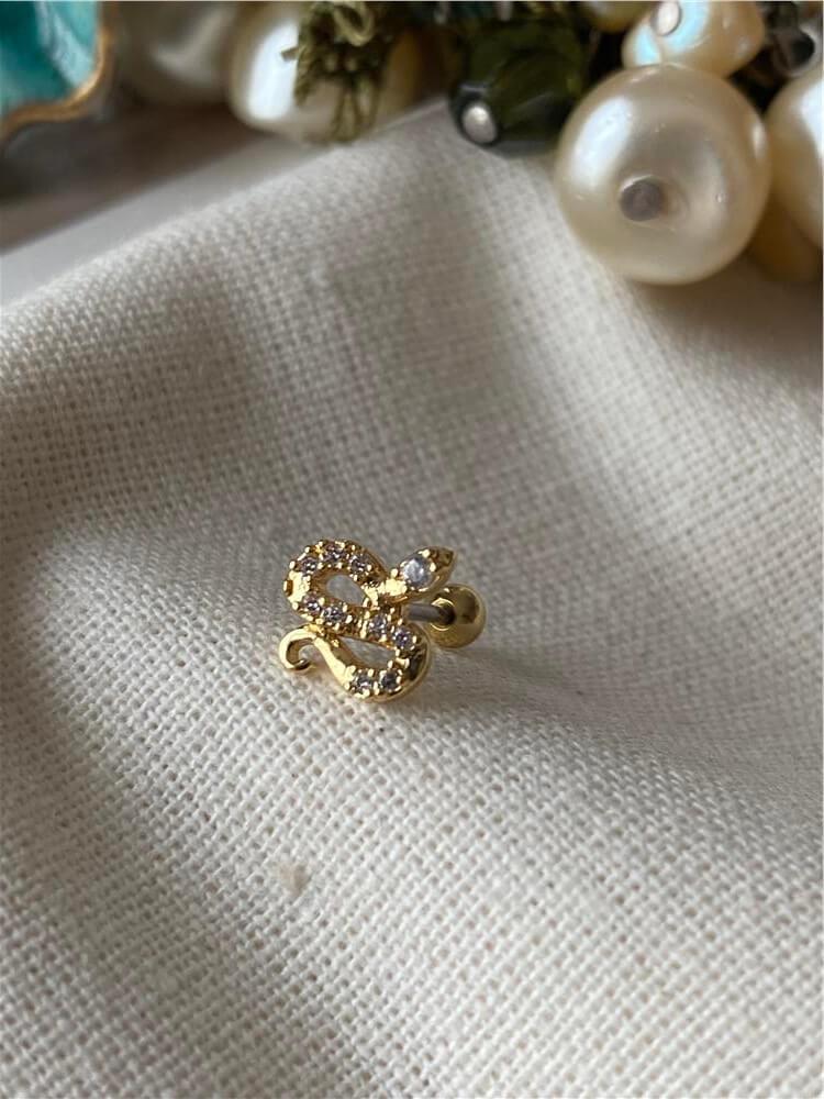 Sarmal Yılan Piercing