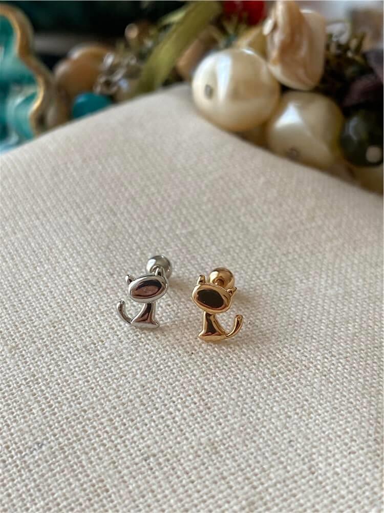 Sevimli Kedi Piercing