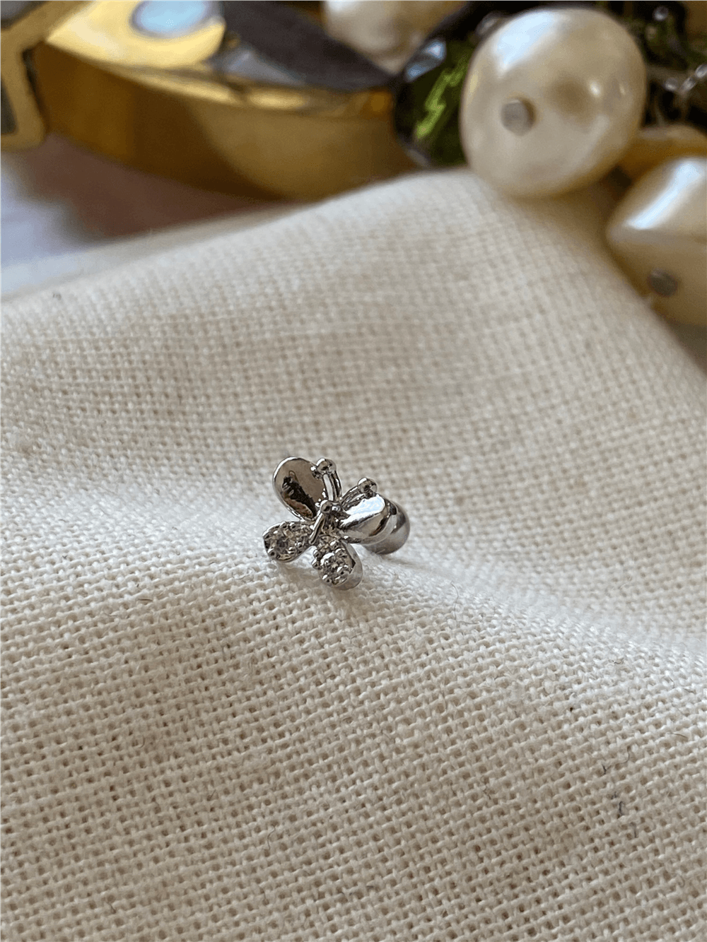Sevimli Kelebek Piercing
