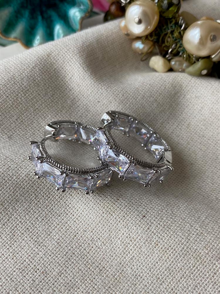 Silver Diana Küpe